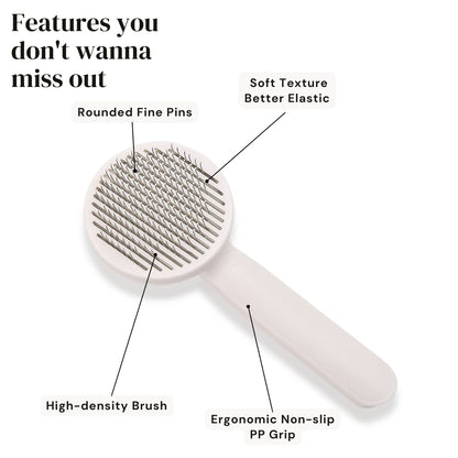 Self-Cleaning Pet Brush