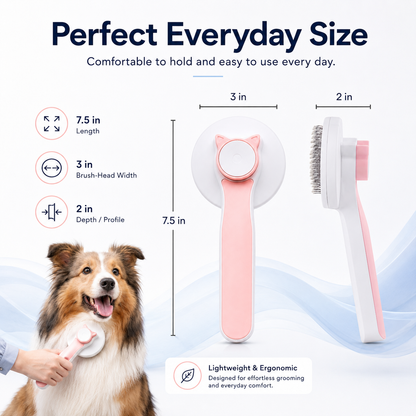 FurBrush - Self-Cleaning Pet Brush