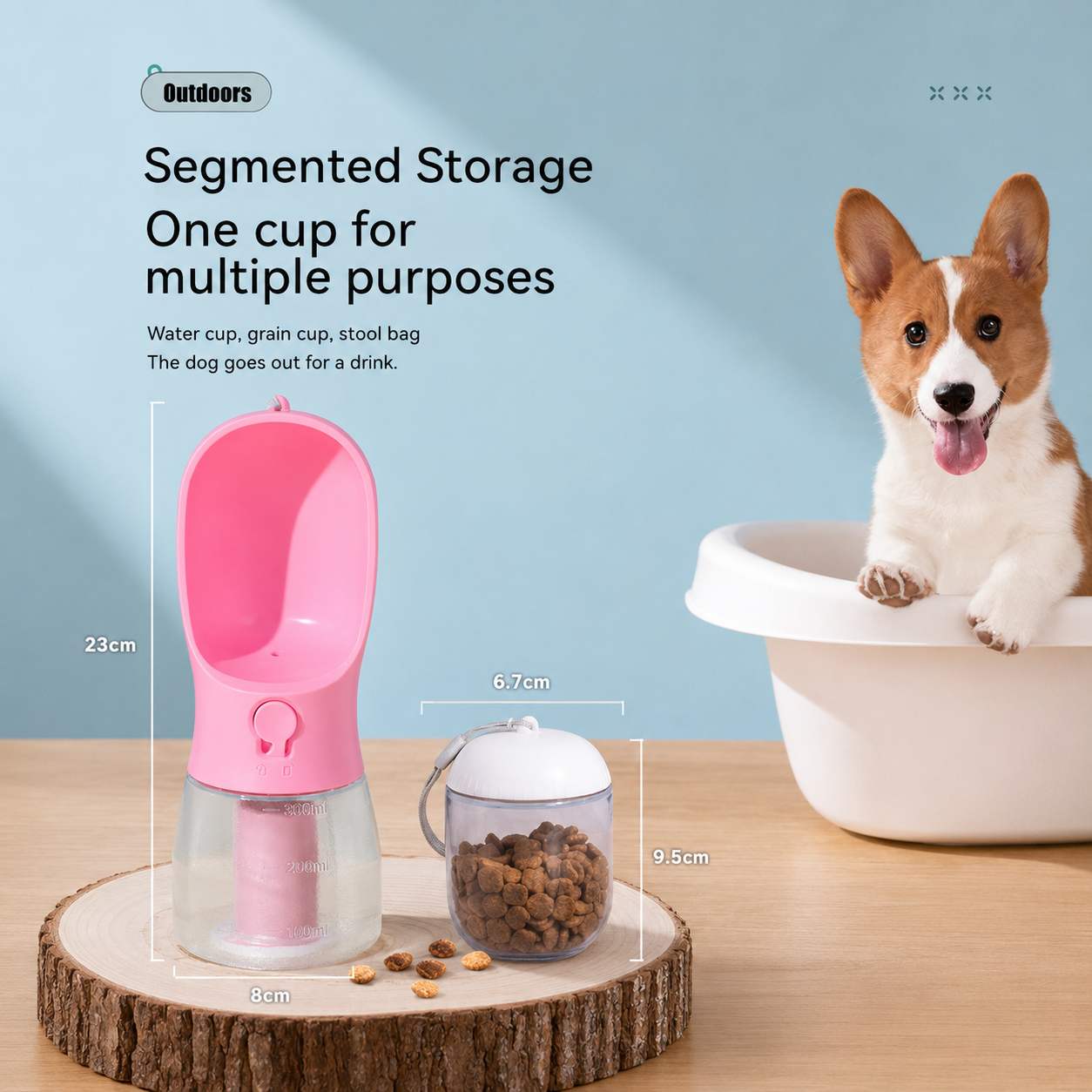 3-in-1 Travel Bottle