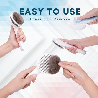 Self-Cleaning Pet Brush