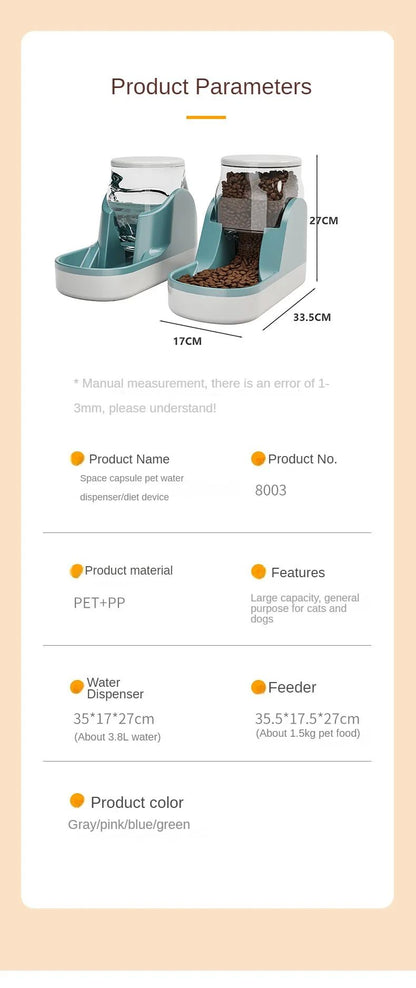 Gravity Pet Dispenser